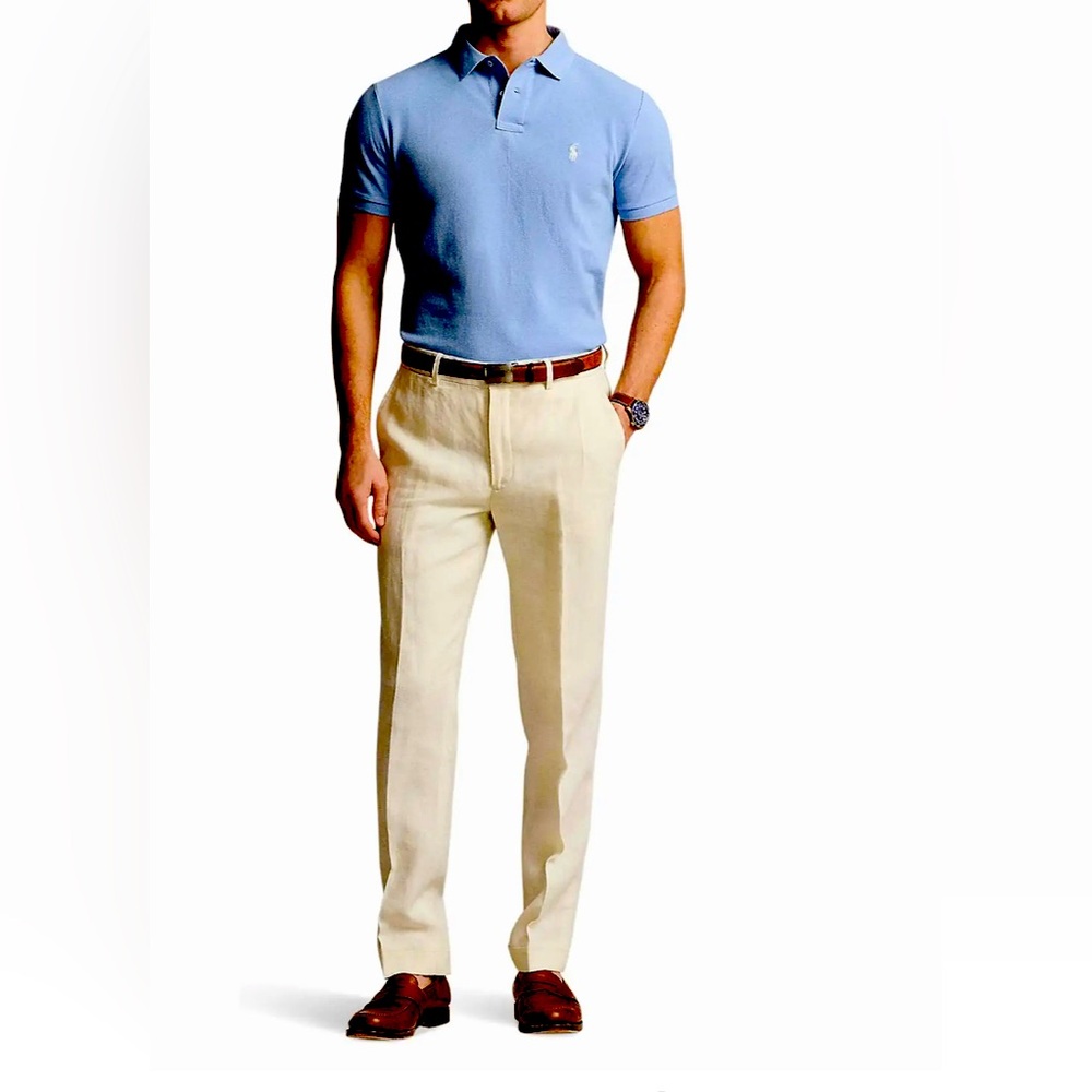 Custom Slim Fit Stretch Mesh Polo Shirt
Save your Wishlist
Polo Ralph Lauren